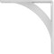 Ekena Millwork Legacy Steel Bracket, Hammered White 2"W x 12"D x 12"H BKTM02X12X12LEHWH - alternate 3